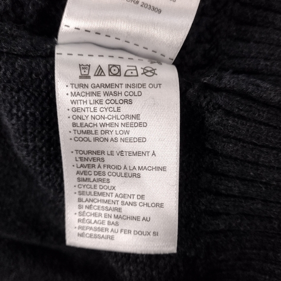 Oak Hill quarter zip pull over sweater with waffle knit front and elbow patches - Picture 9 of 13